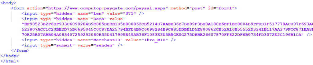 3DS 2.0 Request example Code